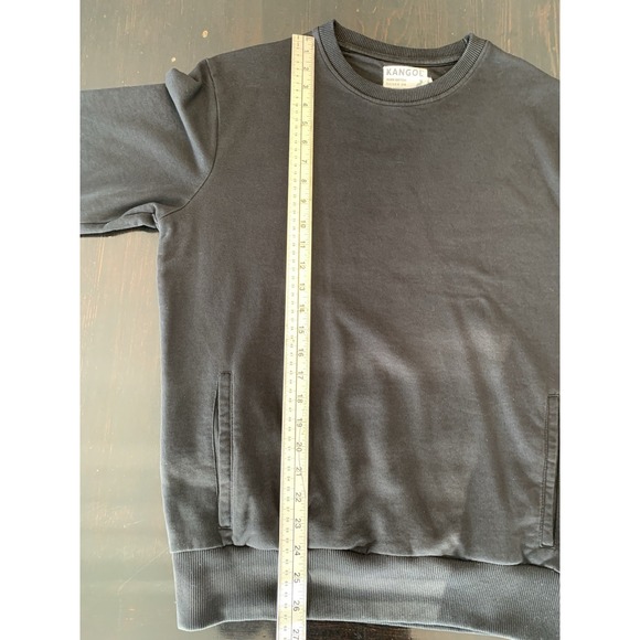 Kangol Crewneck Sweatshirt Black size M‎ embroidered - Picture 8 of 15